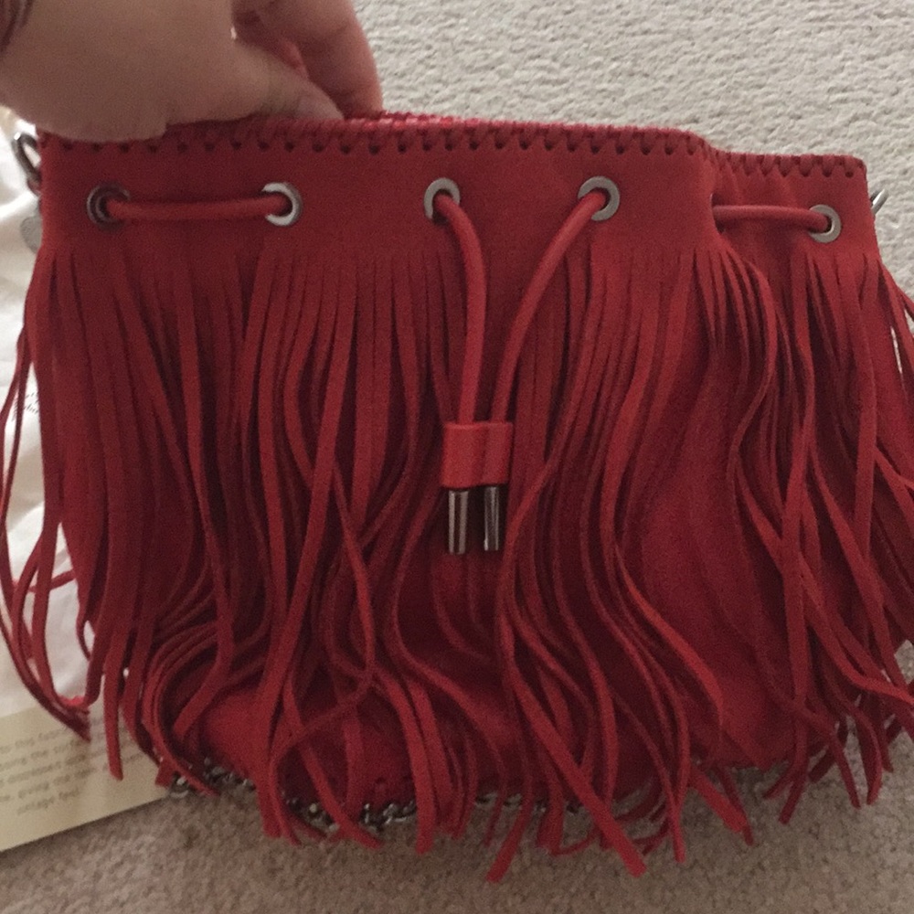 Stella McCartney fringe bucket bag - Picture 6 of 8